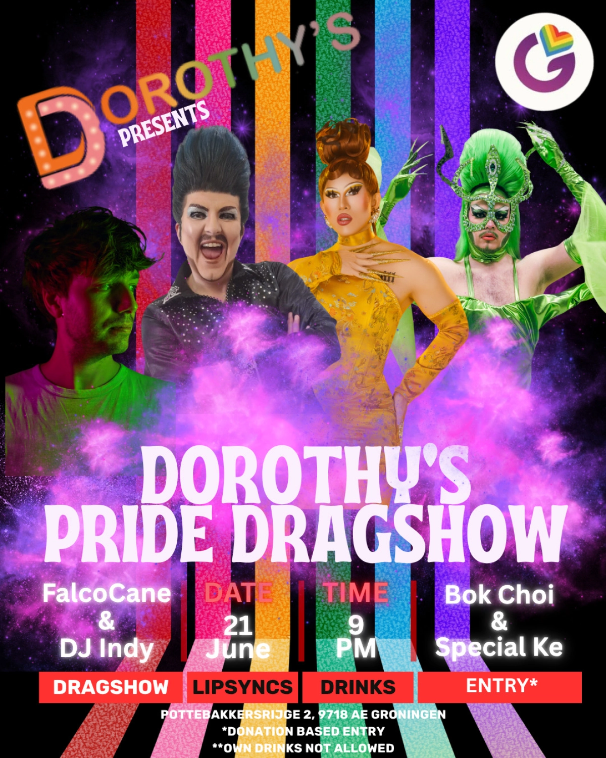 Pride Dorothy's Drag Show